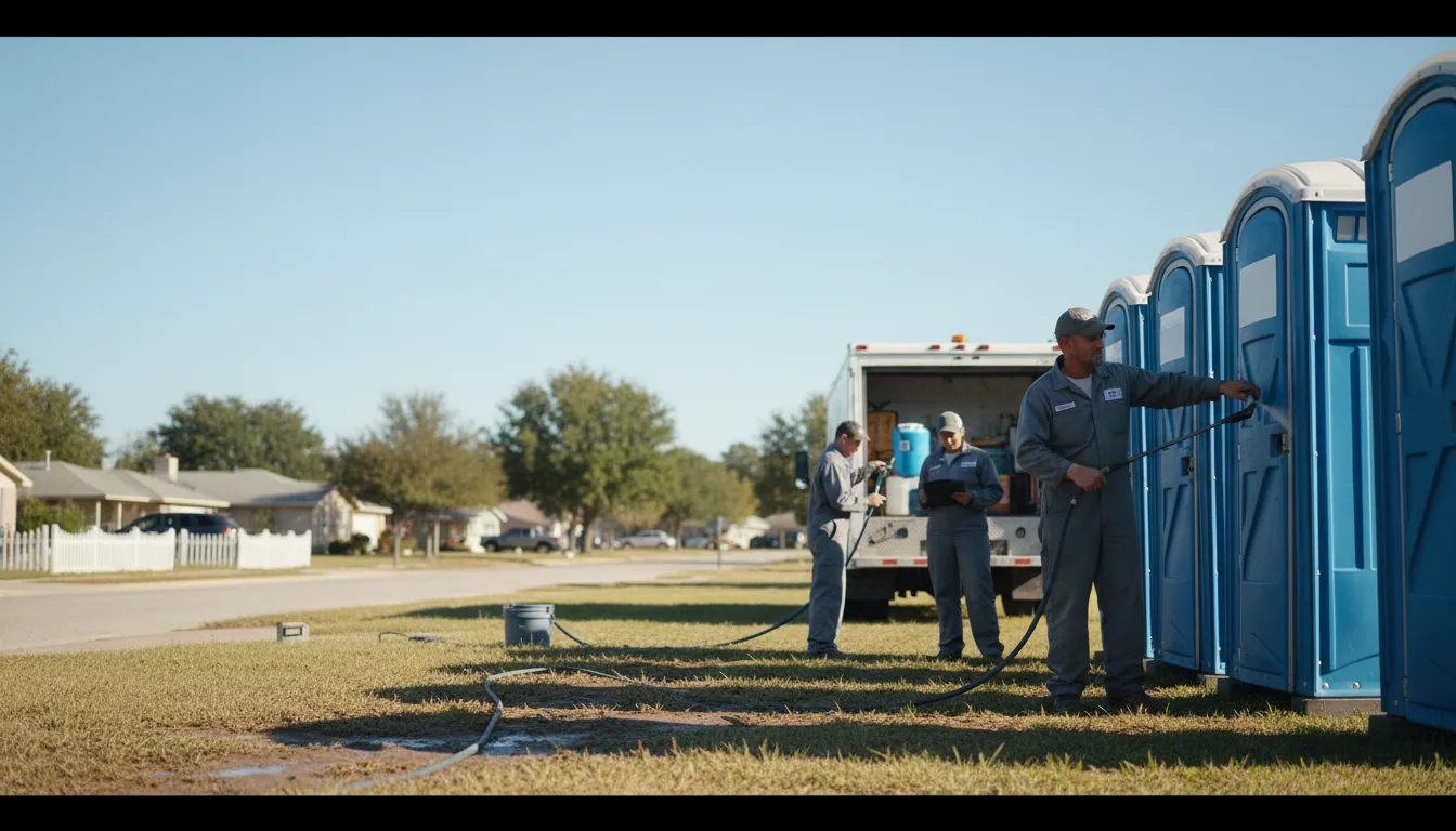 Long-Term Portable Toilet Rental in Augusta, GA near me